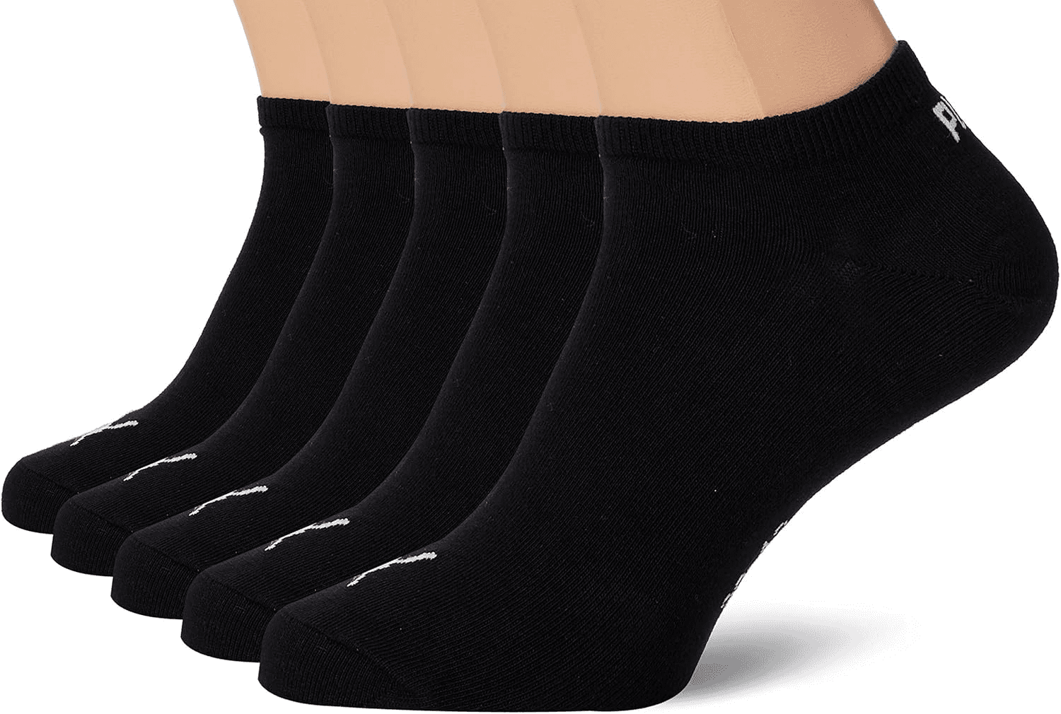 PUMA ▫️ Invisible sneaker - Meias unissexo para os tornozelos, embalagem com 3 unidades