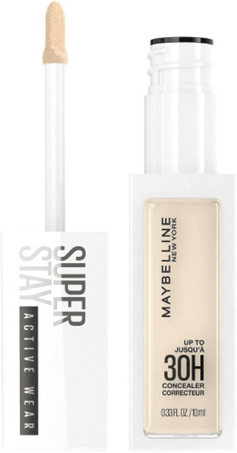 MAYBELLINE ▫️ New York, Superstay Active Wear 30H Concealer, Textura ultra-ligeira, longa duração, Tom 05 Ivory