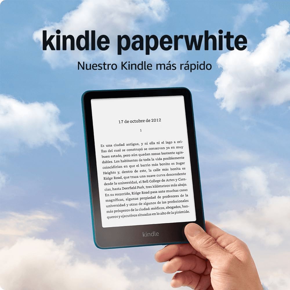 Visite a loja Kindle da Amazon ▫️ Amazon Kindle Paperwhite (última geração) | O nosso Kindle mais rápido de sempre, com um novo ecrã sem reflexos e semanas de autonomia da bateria | 16 GB | Com anúncios | Verde Jade