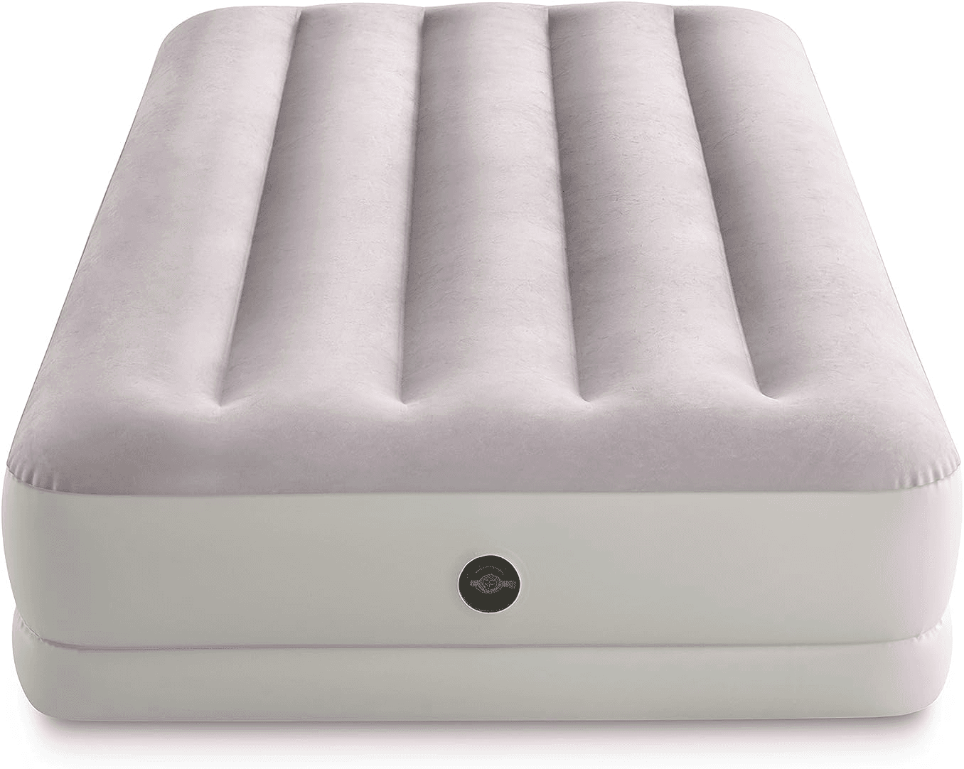 Intex ▫️ Cama insuflável dupla Dura-Beam Prestige de altura média com USB 150, tamanho insuflado: 99 cm x 1,91 m x 30 cm (64177)