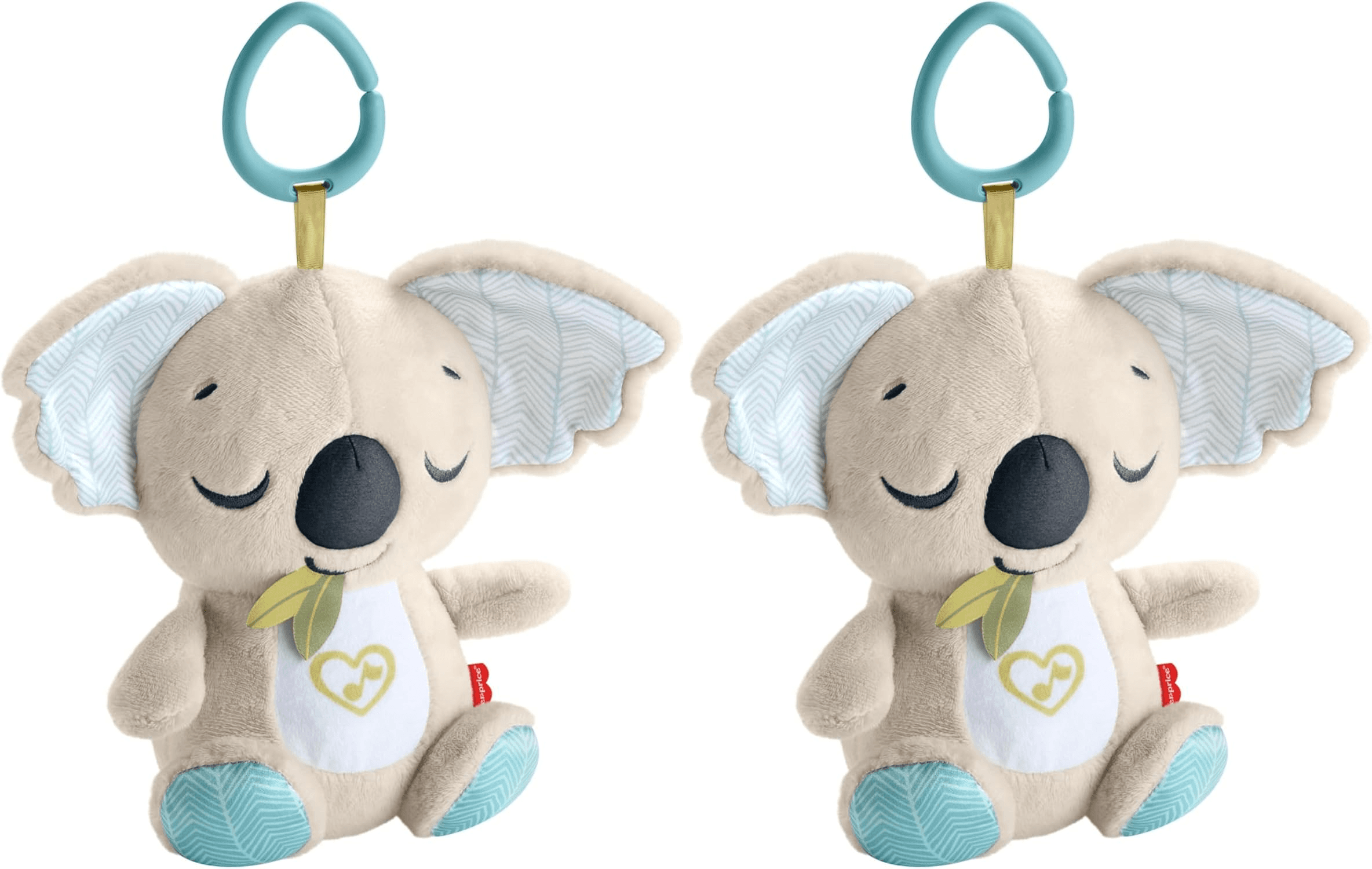 Fisher-Price ▫️ Koala Stroller Koala Stroller Baby Toy, altifalante portátil de pelúcia com ruído branco e música, para recém-nascidos a partir dos 0 meses, JBD65