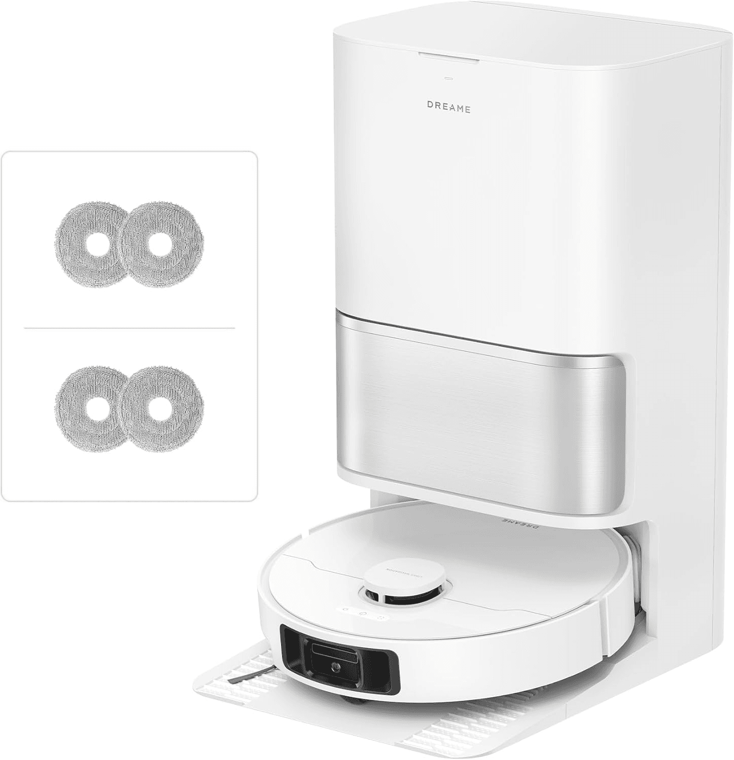 DREAME ▫️ L10s Ultra Gen 3 Robot Vacuum & Floor Mopping Kit, 25,000Pa Suction, Side Brush & Extendable Mop, AceClean DryBoard & Automatic Mop Self-Clean, Hot Air Drying