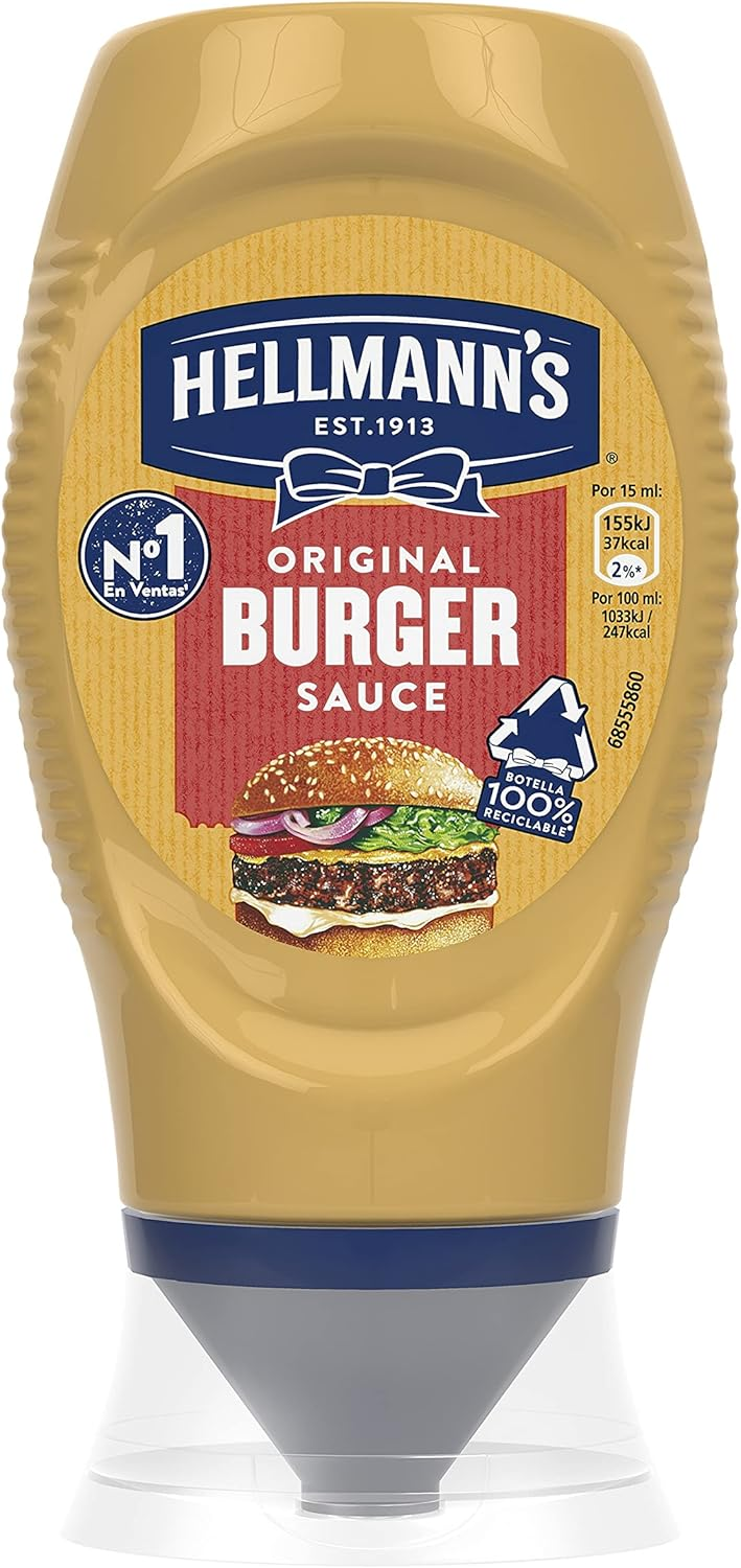 Hellmann's ▫️ Molho Salsa para Hambúrgueres 250ml