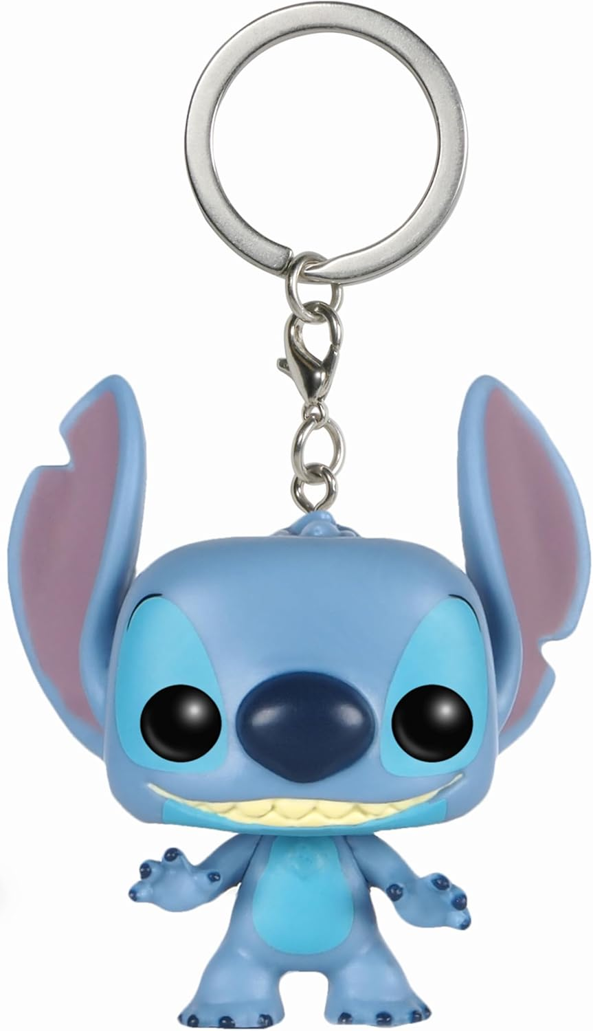 Funko ▫️ Porta-chaves Disney POP! Lilo & Stitch - Stitch - Porta-chaves de Vinil Colecionável Minifigura Original - Meia de Natal - Prenda - Artigos Oficiais - Fãs de Cinema