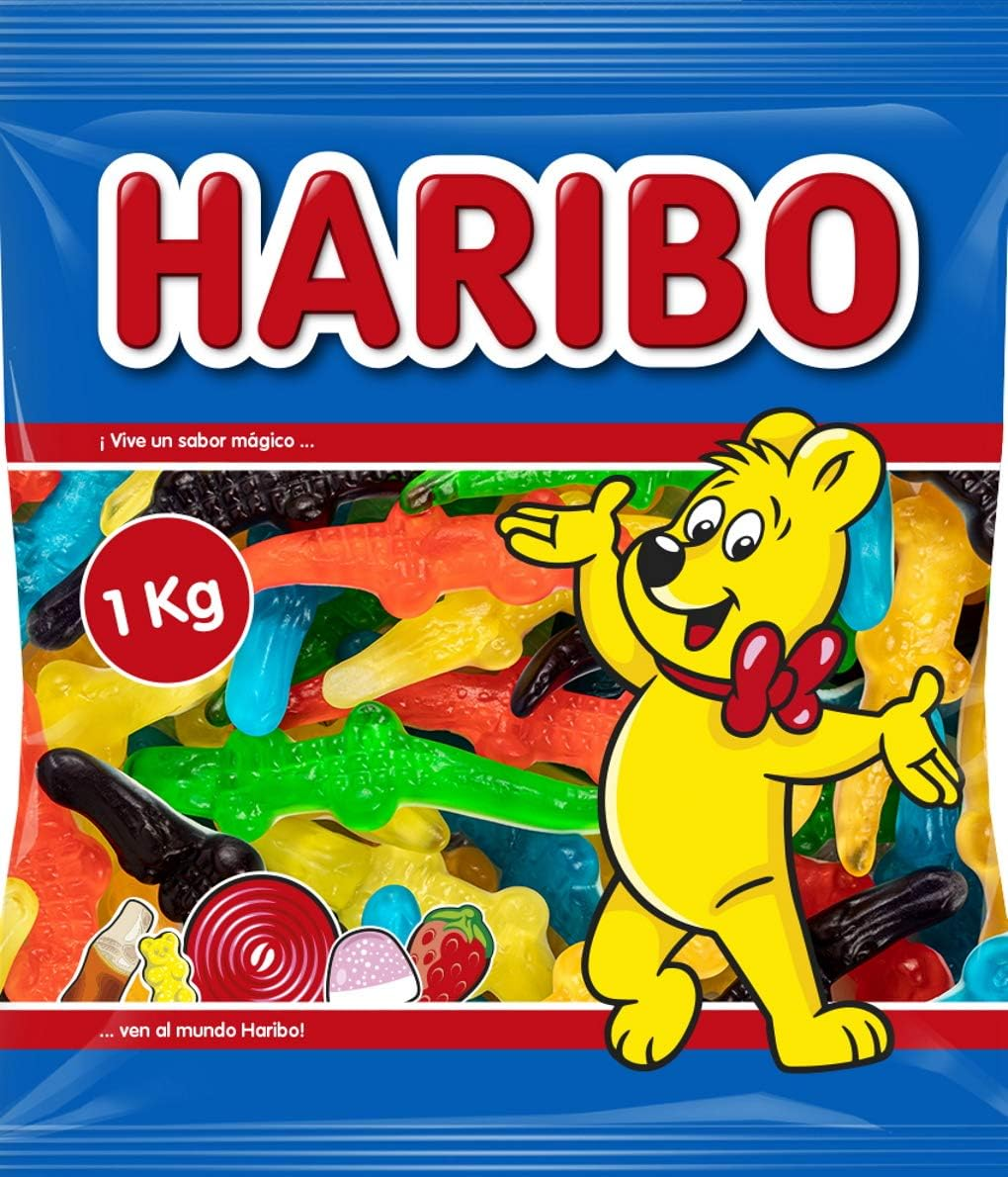 HARIBO ▫️ Lagartones Super Gomas - 1000g