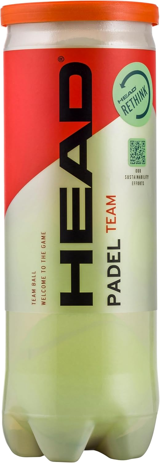 HEAD ▫️ Tubo de cabeça 3 bolas de padel