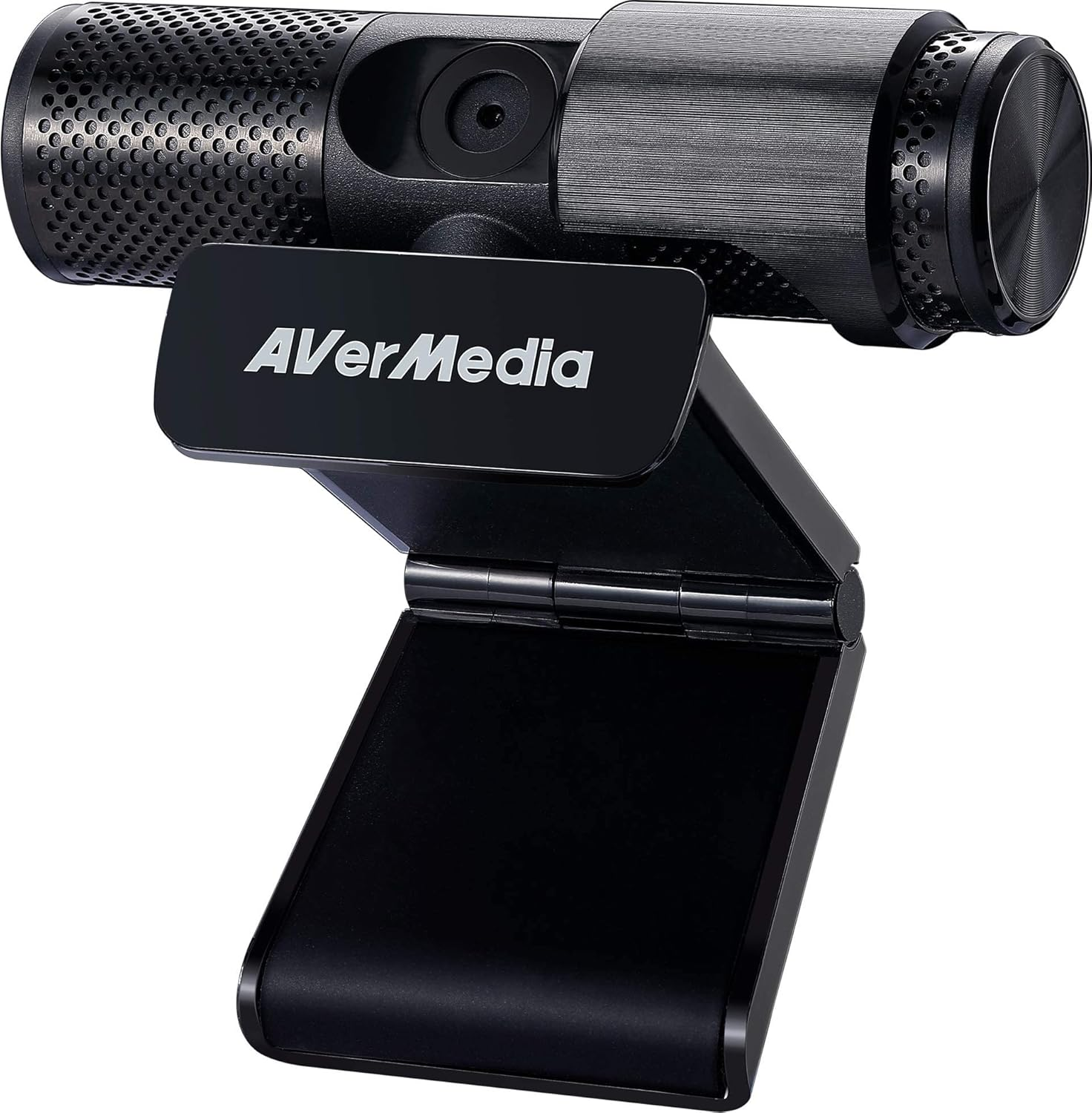 AVerMedia ▫️ Live Streamer WEBCAM 313: Full HD 1080p, dois microfones incorporados, separador de segurança e rotação de 360°, teletrabalho e videoconferência ideais