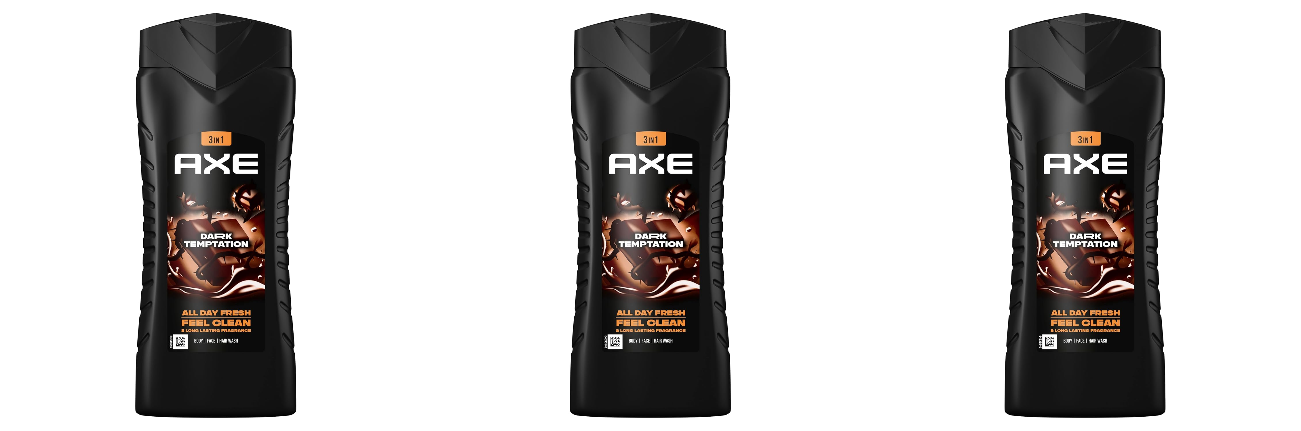 AXE ▫️ Men's Shower Gel Dark Temptation 400ml,