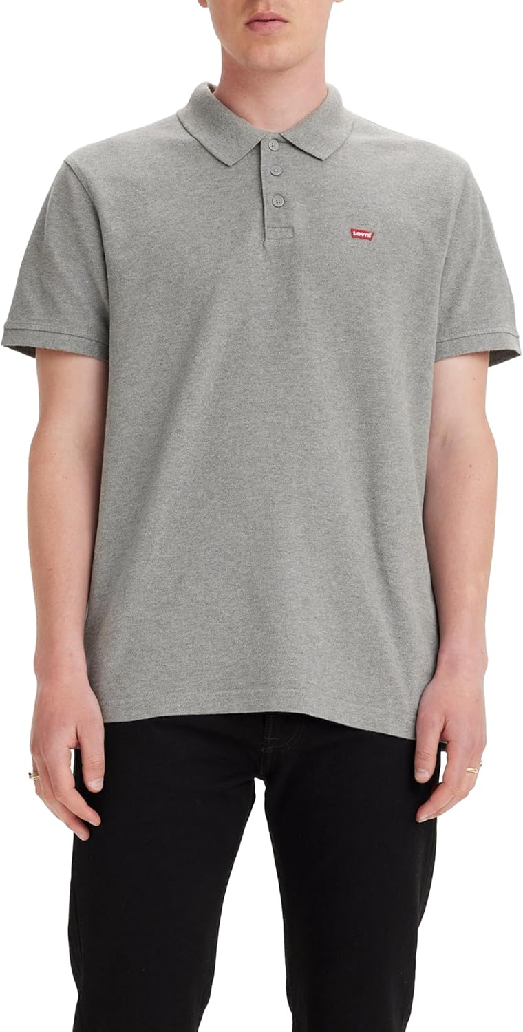 Levi's ▫️ Camisa pólo Housemark para homem, logótipo com peito