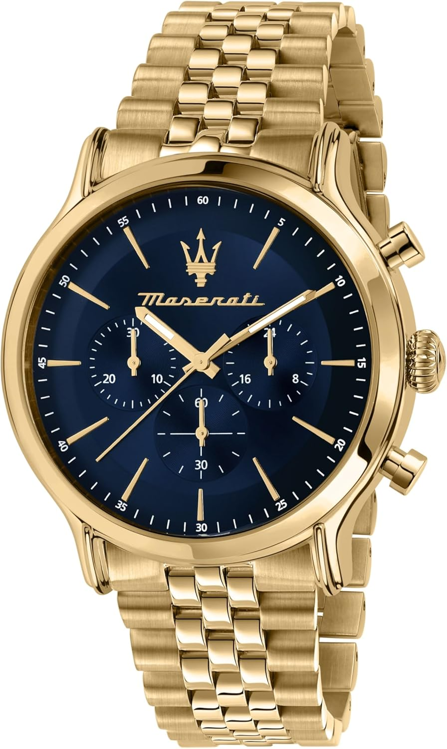 Maserati ▫️ Relógio Epoca Edição Limitada para Homem, Cronógrafo, Quartzo - R8873618031