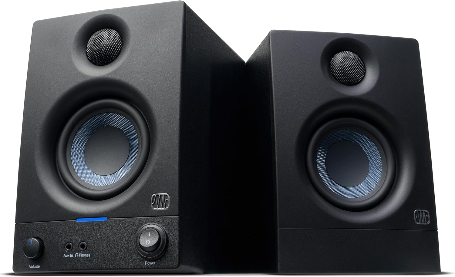 PreSonus ▫️ Eris 3.5 Gen 2, colunas de secretária activas de 3,5" para multimédia, jogos, produção musical com qualidade de estúdio, 50 W de potência