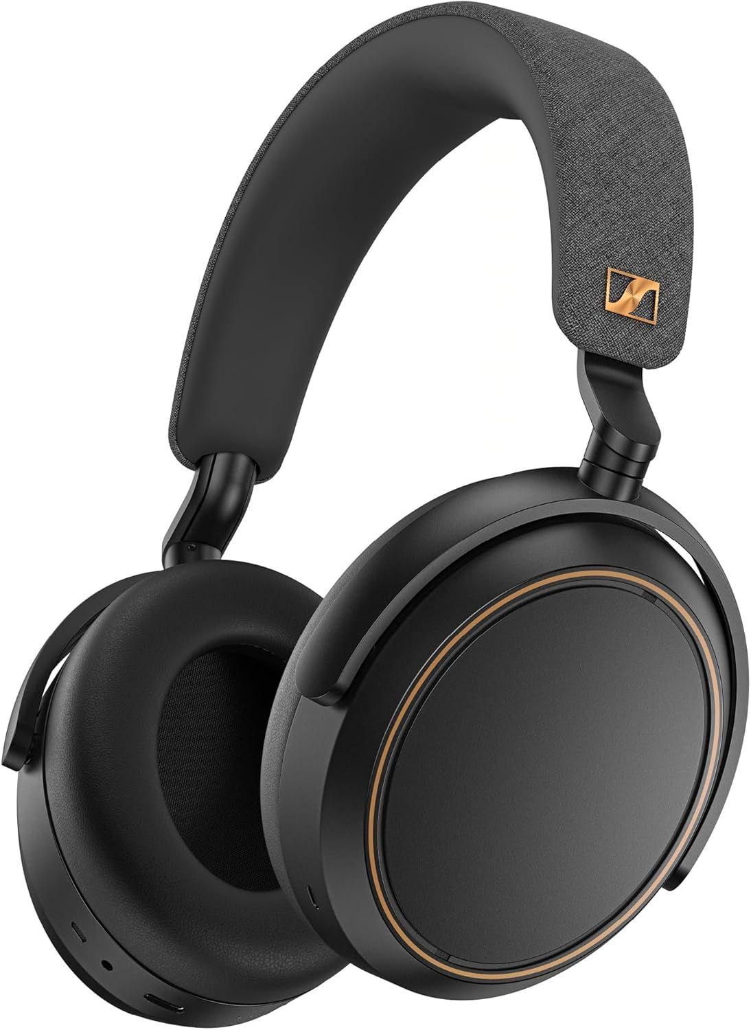 Sennheiser ▫️ Edição especial dos auscultadores sem fios Momentum 4: Auscultadores Bluetooth para chamadas nítidas com cancelamento de ruído adaptável, 60 horas de autonomia da bateria, preto/cobre