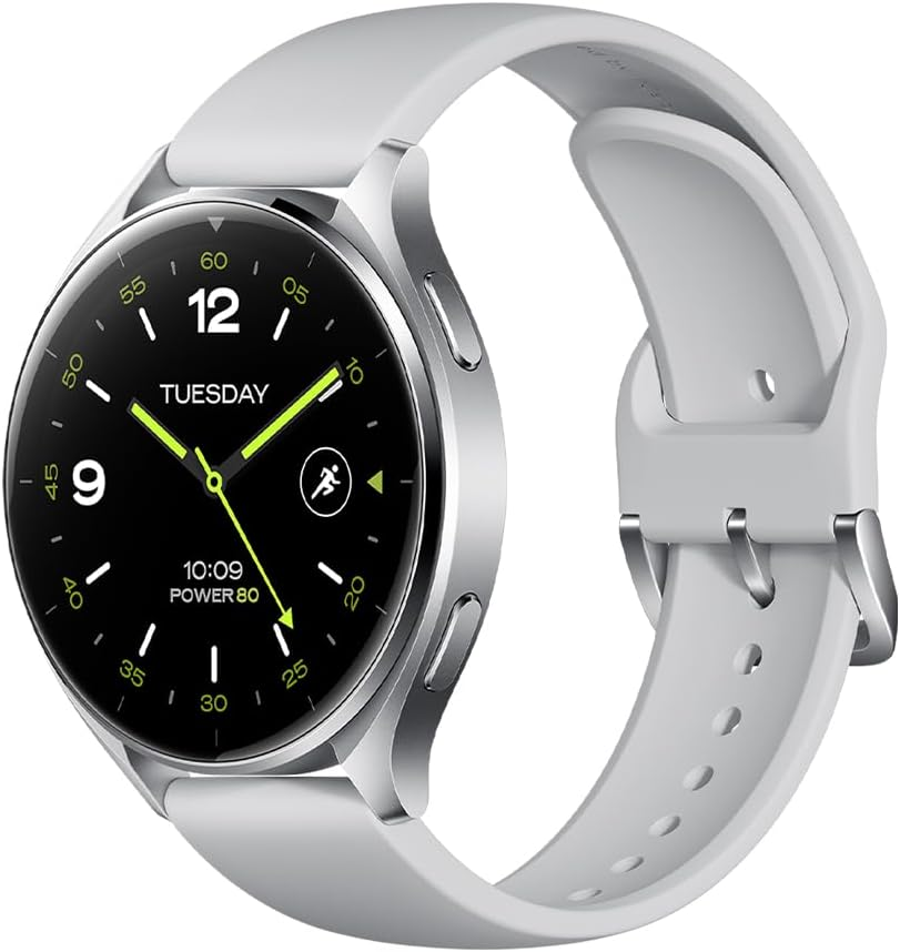XIAOMI ▫️ Watch 2 - Chamada Bluetooth, Snapdragon W5+ Gen1, Wear OS x MIUI, Ecrã AMOLED de 1,43", Monitor de ritmo cardíaco e de sono