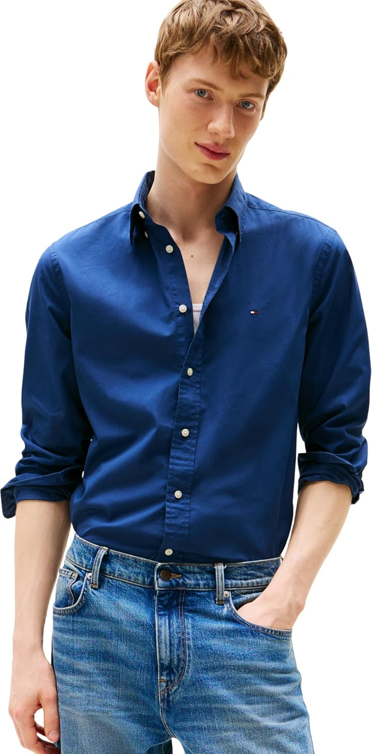 Tommy Hilfiger ▫️ Camisa para homem de corte regular