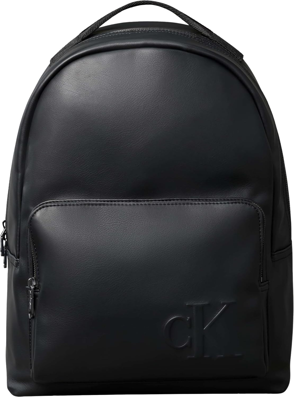 Calvin Klein ▫️ CK Round Backpack LV04D3246G - Mochila para homem, cor preta (preta), tamanho único, Preto (preto), Tamanho único, Mochila