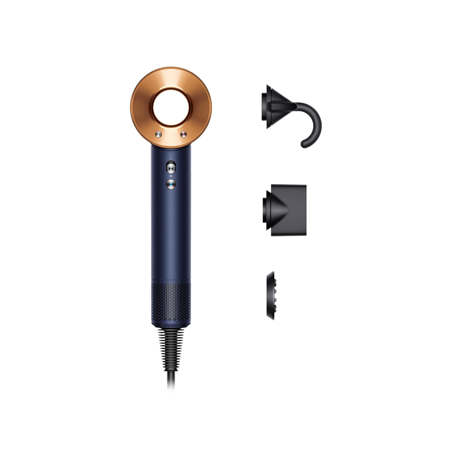 Secador de cabelo Dyson Supersonic™ - Liso+Penteado (Azul da Prússia/Cobre Intenso)