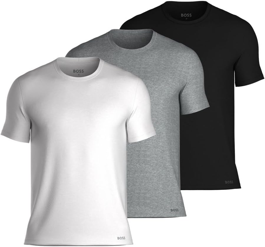 BOSS ▫️ Tshirtrn 3p Select T-Shirt para homem (conjunto de 3)